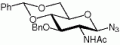 2-乙酰氨基-3-O-苄基-4,6-O-苯亚甲基-2-脱氧-β-D-吡喃葡萄糖基叠氮