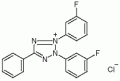 2,3-双-(3-氟苯基)-5-苯基氯化四氮唑