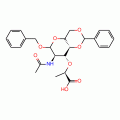 BENZYL N-ACETYL-4,6-O-BENZYLIDENE-MURAMI C ACID