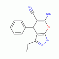 6-Amino-3-ethyl-4-phenyl-1,4-dihydropyrano[2,3-c]pyrazole-5-carbonitrile, 97%