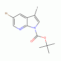 5-Bromo-3-iodo-pyrrolo[2,3-b]pyridine-1-carboxylic acid tert-butyl ester