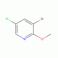 3-Bromo-5-chloro-2-methoxypyridine