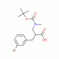 2-N-Boc-3-(3-Bromo-phenyl)-2-methylaminomethyl-propionic acid