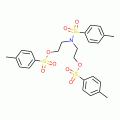 N,N-BIS(2-TOSYLOXY)ETHYL)TOLUENE-4-*SULF ONAMIDE