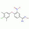 4-(4-Chloro-3,5-dimethylphenoxy)-N'-hydroxy-3-nitrobenzenecarboximidamide , 97%