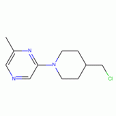 2-[4-(Chloromethyl)piperidino]-6-methylpyrazine , 97%