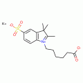 1-Carboxypentyl-2,3,3-trimethylindolenium-5-sulfate, Potassium Salt