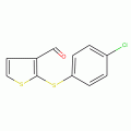 2-(4-Chlorophenylthio)thiophene-3-carboxaldehyde