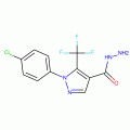 2-(4-Chlorophenyl)-3-(trifluoromethyl)pyrazole-4-carboxylic acid hydrazide