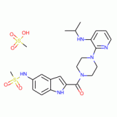 Delavirdine, Mesylate