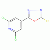 5-(2,6-Dichloropyridin-4-yl)-1,3,4-oxadiazole-2-thiol, tech