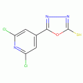 5-(2,6-Dichloropyridin-4-yl)-1,3,4-oxadiazole-2-thiol, tech