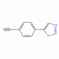 5-(4-Ethynylphenyl)-1,3-oxazole , 97%