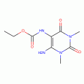 ETHYL (6-AMINO-1,2,3,4-TETRAHYDRO-1,3-DI ME THYL-2,4-DIOXO-5-PYRIMIDINYL)CARB, 99