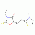 3-ETHYL-5-((3-METHYL-2-THIAZOLIDINYLIDEN )-ETHYLIDENE)-2-THIOXO-4-OXAZOLIDON, 97%