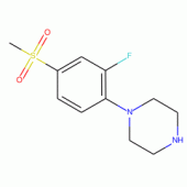 1-[2-Fluoro-4-(methylsulphonyl)phenyl]piperazine