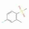 4-Fluoro-2-methyl-1-(methylsulphonyl)benzene