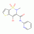 4-Hydroxy-2-methyl-N-pyridin-2-yl-2H-thieno[2,3-e][1,2]thiazine-3-carboxamide 1,1-dioxide