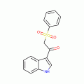 1-(Indol-3-yl)-2-(phenylsulfonyl)ethanone
