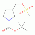 3-Methanesulfonyloxymethyl-pyrrolidine-1-carboxylic acid tert butyl ester