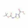 Methyl 2-amino-1,3-thiazole-4-carboxylate, N-BOC protected 98%
