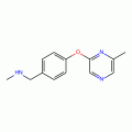 2-Methyl-6-{4-[(methylamino)methyl]phenoxy}pyrazine 95%