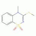 4-Methyl-3-methylthio-4H-1,2,4-benzothiadiazin-1,1-dioxide