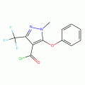 1-Methyl-5-phenoxy-3-(trifluoromethyl)-1H-pyrazole-4-carbonyl chloride, 97%