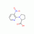 1-(3-Nitropyridin-2-yl)pyrrolidine-2-carboxylic acid