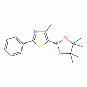 4-甲基-2-苯基-5-（4，4，5，5-四甲基-1，3，2-二氧硼烷）-1，3-噻唑