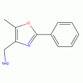 (5-Methyl-2-phenyl-1,3-oxazol-4-yl)methylamine, 95%