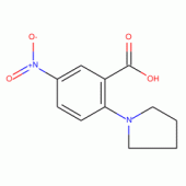 5-Nitro-2-(pyrrolidin-1-yl)benzoic acid