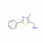 (4-Methyl-2-phenyl-1,3-thiazol-5-yl)methanamine , 97%