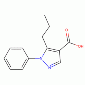 1-苯基-5-丙基-吡唑-4-羧酸