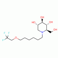 N-(7-Oxa-9,9,9-trifluorononyl)deoxynojirimycin
