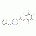 Pentafluorophenyl 1-(thien-2-ylmethyl)piperidine-4-carboxylate, 97%