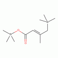 Trimethylsilyl 3-trimethylsilylmethylcrotonate, E+Z