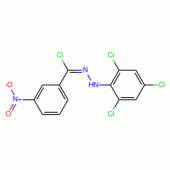 N-(2,4,6-Trichlorophenyl)-3-nitrobenzenecarbohydrazonoyl chloride