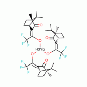 TRIS(3-(TRIFLUOROMETHYLHYDROXYMETHYLENE) -(+)-CAMPHORATO)YTTERBIUM