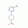 1-[4-(Trifluoromethyl)-2-pyrimidinyl]-4-piperidinecarboxylic acid , 97%