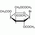 1-Bromo-2,3,4,6-tetra-O-acetyl-ß-D-galactoside, 95%, stab. with 2% calcium carbonate