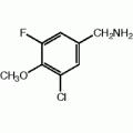 3-Chloro-5-fluoro-4-methoxybenzylamine, JRD, 97%