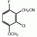 2-Chloro-6-fluoro-3-methoxyphenylacetonitrile, JRD, 97%