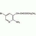 3-(2-氨基-5-溴-3-吡啶基)丙烯酸乙酯