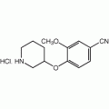 3-Methoxy-4-(3-piperidinyloxy)benzonitrile hydrochloride, 97%