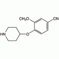 3-甲氧基-4-(4-哌啶氧基)苯甲腈