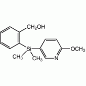 2-[(6-Methoxy-3-pyridyl)dimethylsilyl]benzyl alcohol, 95%